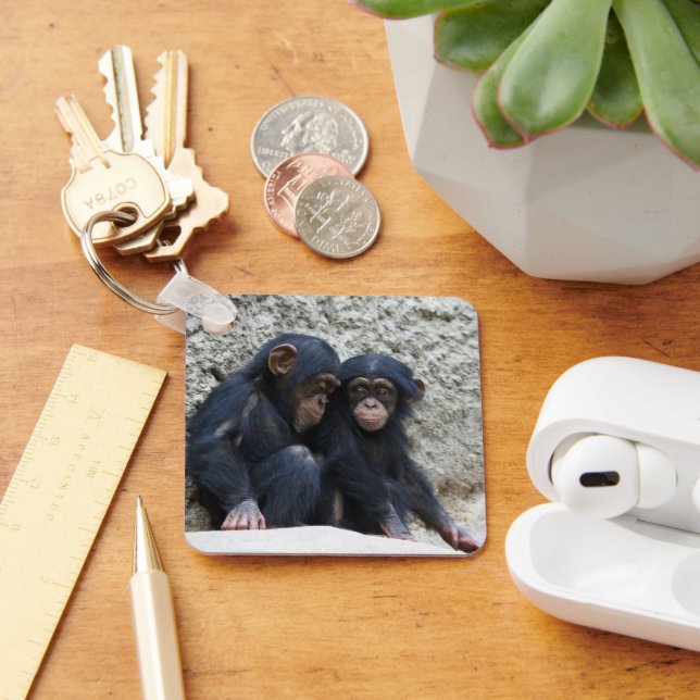 Chimpanzee 002 keychain (Desk)