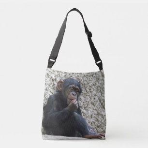 Chimpanzee 013 crossbody bag