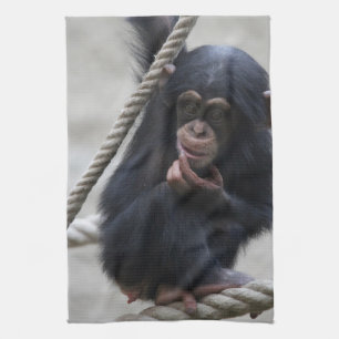 Chimpanzee 030 kitchen towel