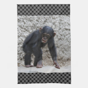 Chimpanzee 031 kitchen towel