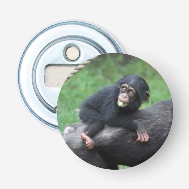 Chimpanzee 032 bottle opener (Front)