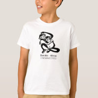 Chimpanzee - BONOBO -Endangered animal graphic