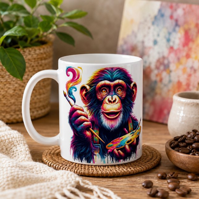 Chimpanzee Coffee Mug (Chimpanzee Coffee Mug)