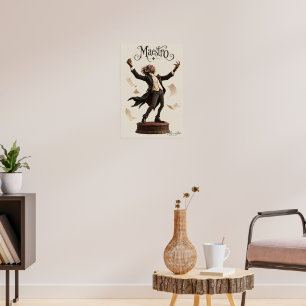 Chimpanzee Conductor Poster