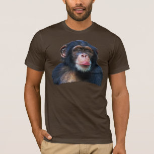 CHIMPANZEE II Wildlife Art T-shirt