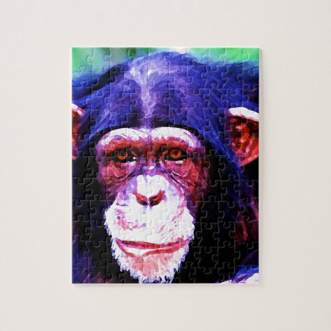 Chimpanzee Jigsaw Puzzle (Vertical)