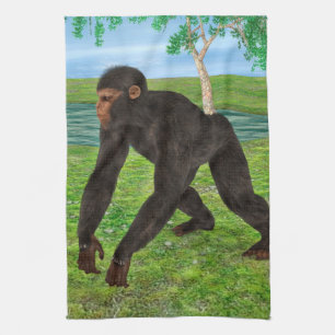 Chimpanzee Kitchen Towel