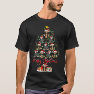 Chimpanzee Lover Matching Santa Chimpanzee Christm T-Shirt