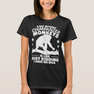 Chimpanzee monkey squad Primates chimpanzee vintag T-Shirt
