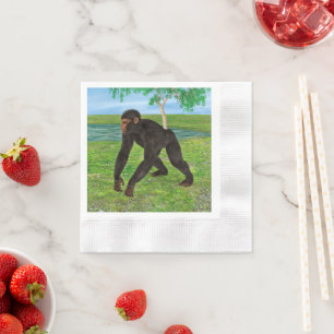 Chimpanzee Napkin