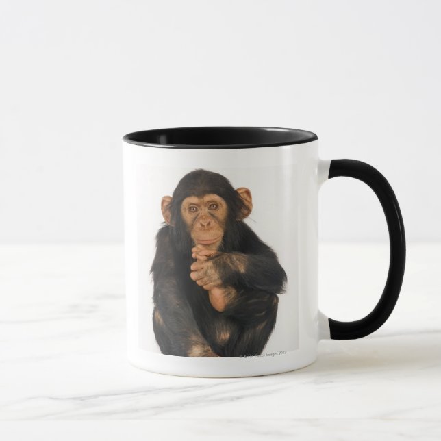 Chimpanzee (Pan troglodytes) Mug (Right)