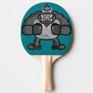 Chimpanzee ping pong paddle