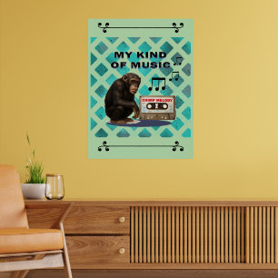 chimpanzee poster