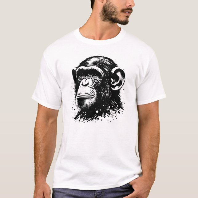 Chimpanzee T-Shirt (Front)