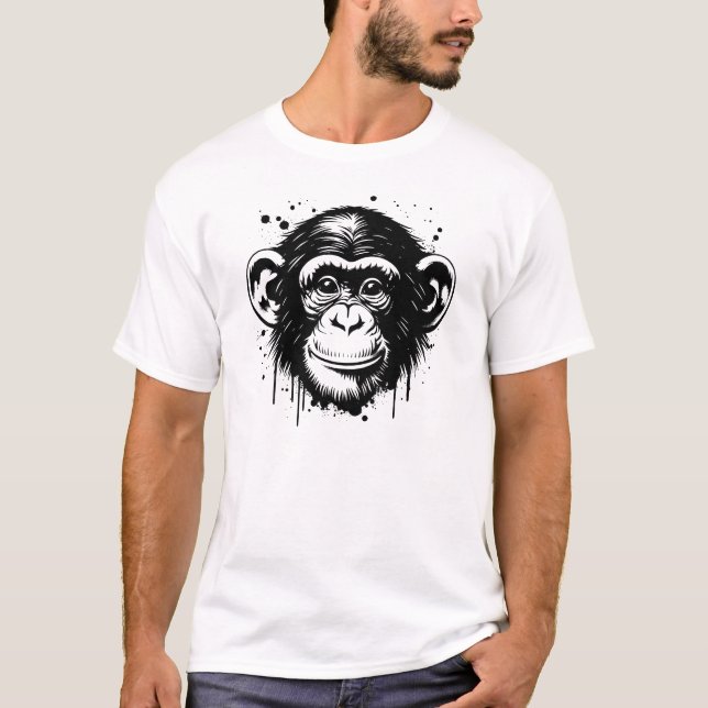 Chimpanzee T-Shirt (Front)