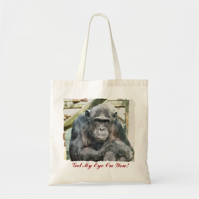 CHIMPANZEE TOTE BAG (Front)