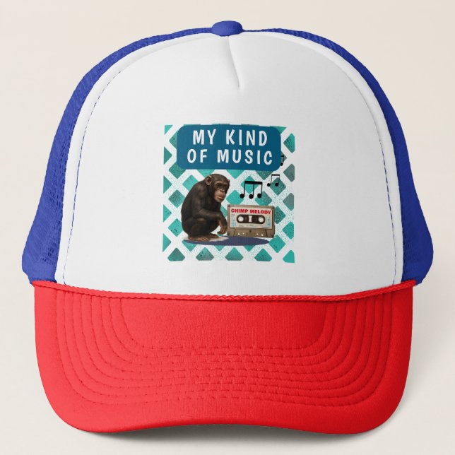 chimpanzee  trucker hat (Front)