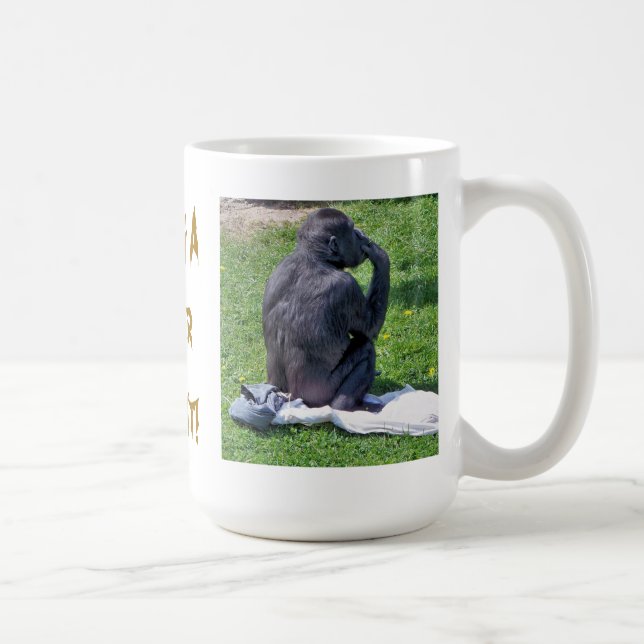 CHIMPANZEES COFFEE MUG (Right)