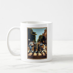 Chimps on Abbey Road Anfield, Liverpool, UK Coffee Mug