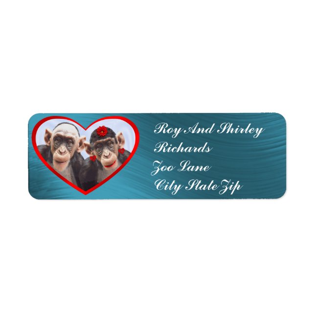 CHIMPS- RETURN ADDRESS LABELS (Front)