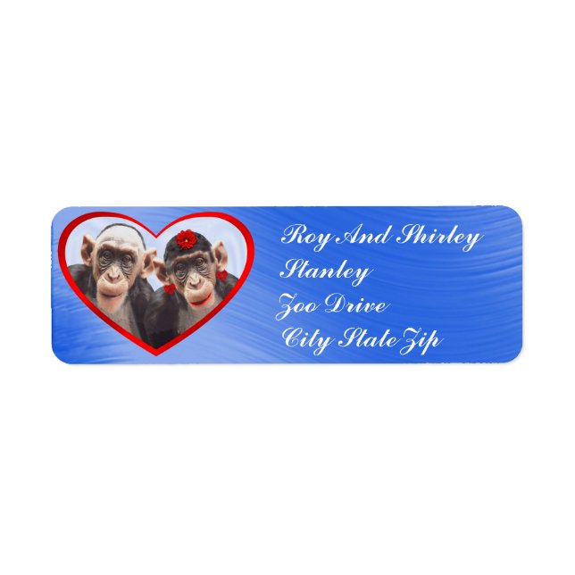 CHIMPS- RETURN ADDRESS LABELS (Front)