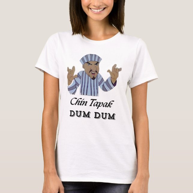 Chin Tapak Dum Dum Womens Basic T-Shirt (Front)