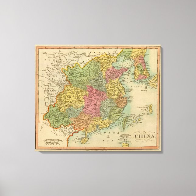 China 10 canvas print (Front)