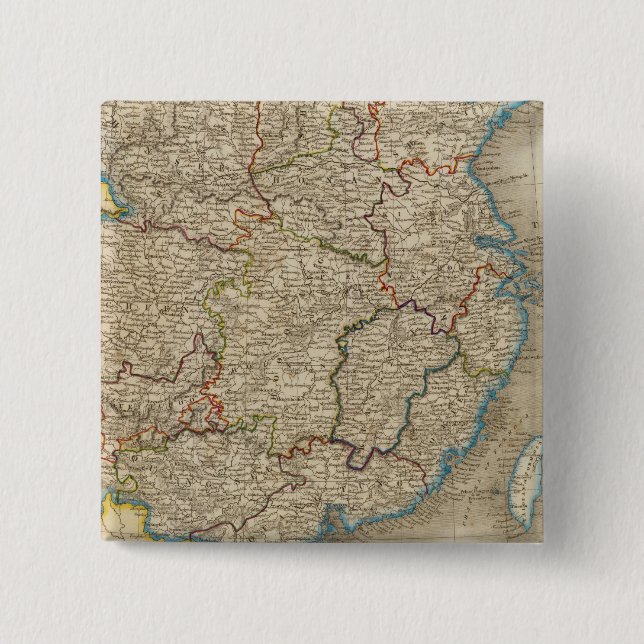 China 12 2 inch square button (Front)