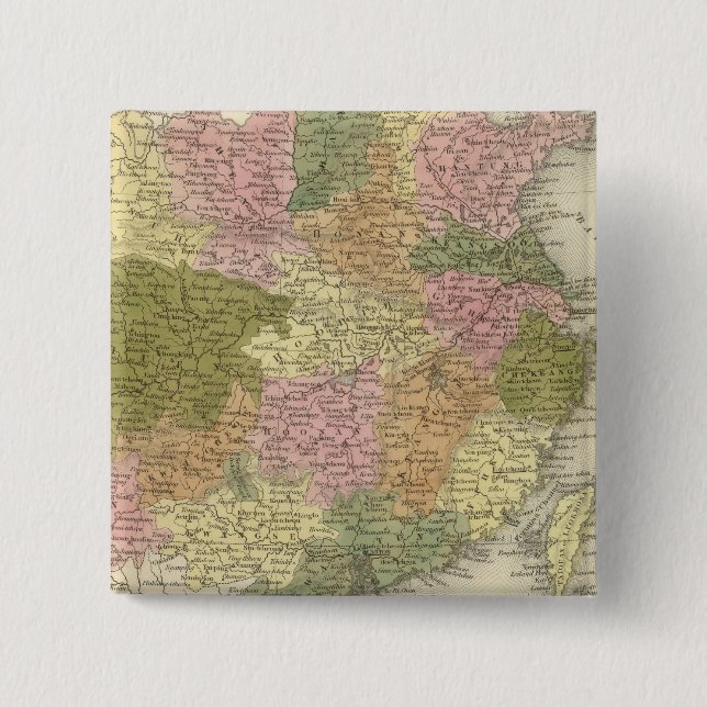 China 14 2 inch square button (Front)