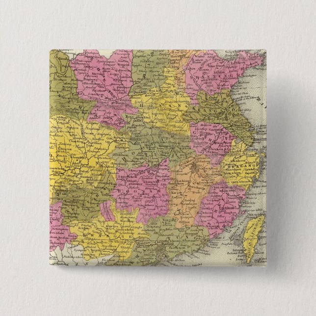 China 15 2 inch square button (Front)