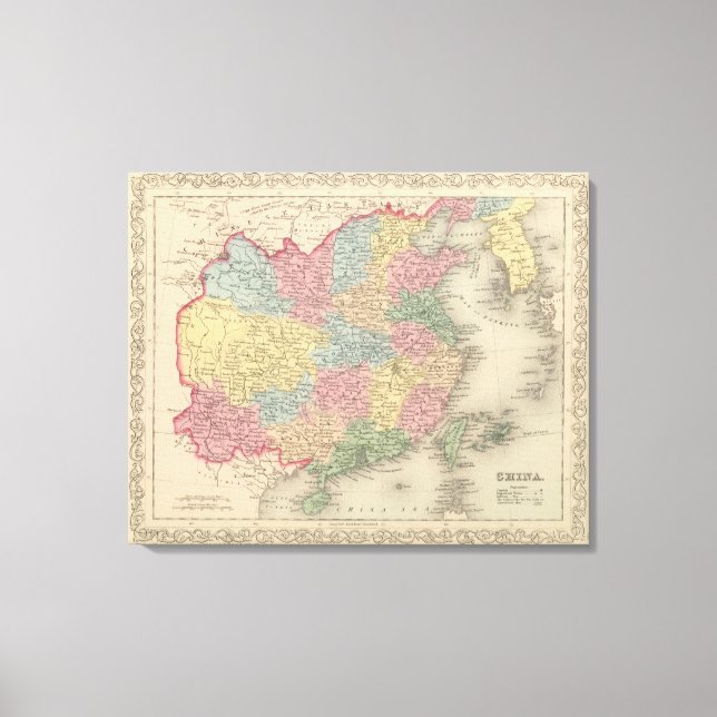 China 5 canvas print (Front)