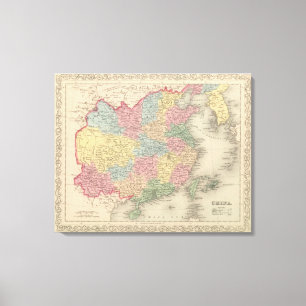 China 5 canvas print