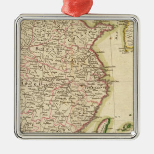 China 5 metal ornament