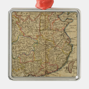 China 5 metal ornament