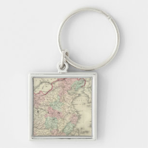China and Japan 2 Keychain