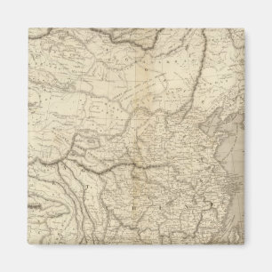 China and Japan Magnet