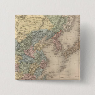 China and Korea 2 Inch Square Button