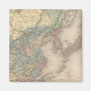 China and Korea Magnet