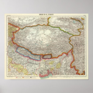 China and Tibet Poster