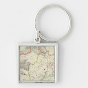 China, Asia 59 Keychain