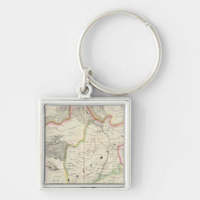 China, Asia 59 Keychain (Front)