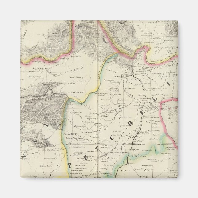 China, Asia 59 Magnet (Front)