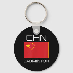 China Badminton Team Fan Gift Chinese Athlete Chn Keychain