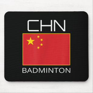 China Badminton Team Fan Gift Chinese Athlete Chn Mouse Pad