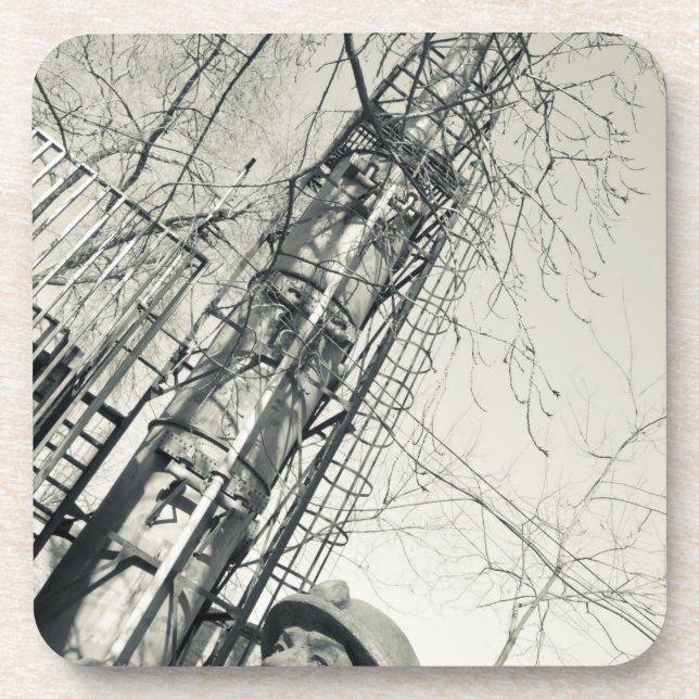 China, Beijing, Chaoyang District. Dashanzi 798 Coaster (Front)