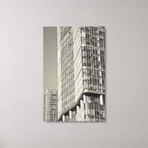 China, Beijing, Chaoyang District. Fortune Plaza 3 Canvas Print