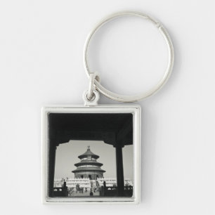 China, Beijing, Chongwen District. Temple of 2 Keychain