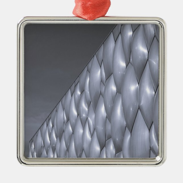China, Beijing. National Aquatics Centre Metal Ornament (Front)