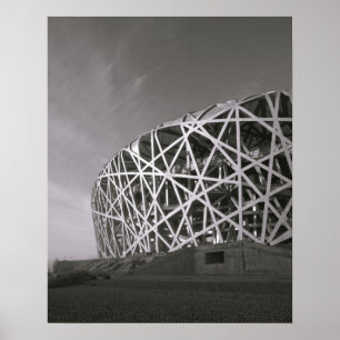 China, Beijing. National Stadium, Venue for the Poster