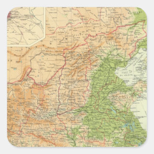 China Beijing Region Square Sticker